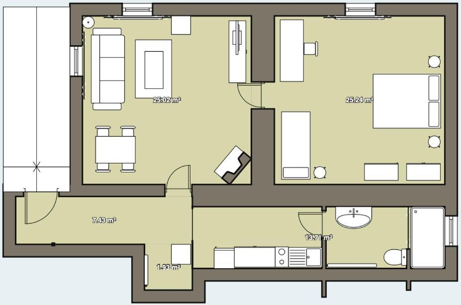 Apartman Jedlicka Telgart Luaran gambar